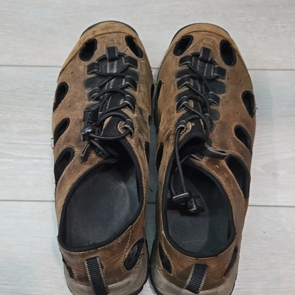 Duluth Trading Men's Brown Outdoor Shoes Slide Sz 12 M